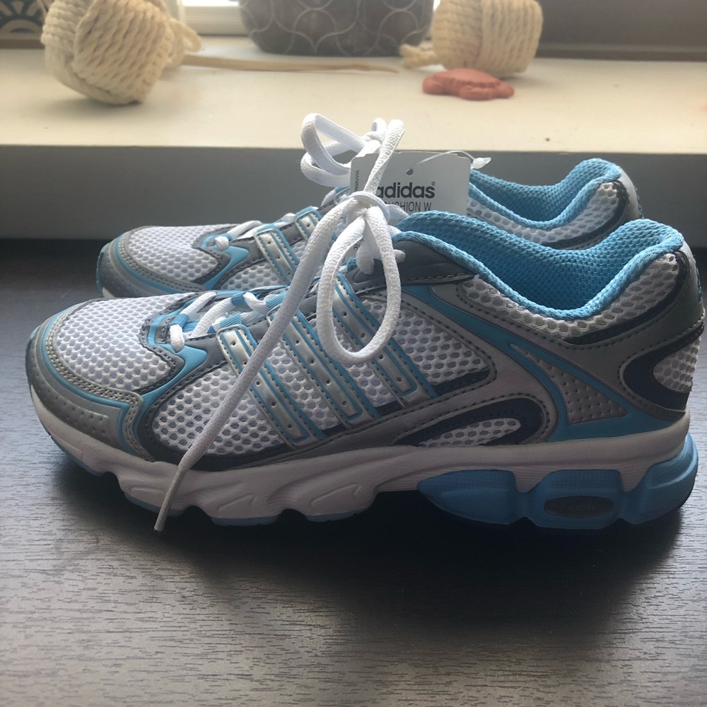 NWT Adidas Light Blue Viper Cushion Running Shoe, Size 6 - Picture 6 of 11